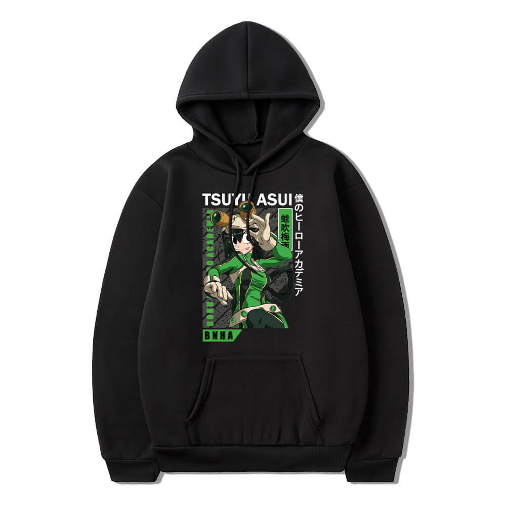 My Hero Academia Asui Tsuyu Froppy long sleeves hoodie 6 colors