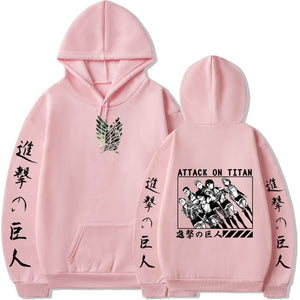 Attack on Titan long Sleeves hoodie 10 colors