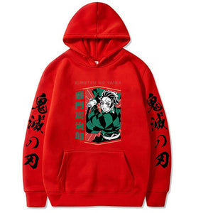 Demon slayer Tanjiro long Sleeves hoodie 7 colors