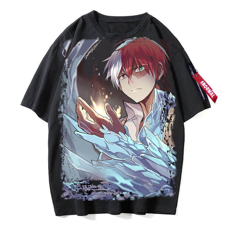 My Hero Academia Todoroki Shoto short sleeves t-shirt 4 style