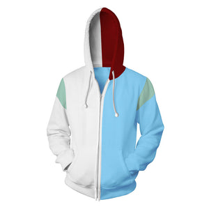 My Hero Academia Long Sleeves cosplay zip-up Hoodie