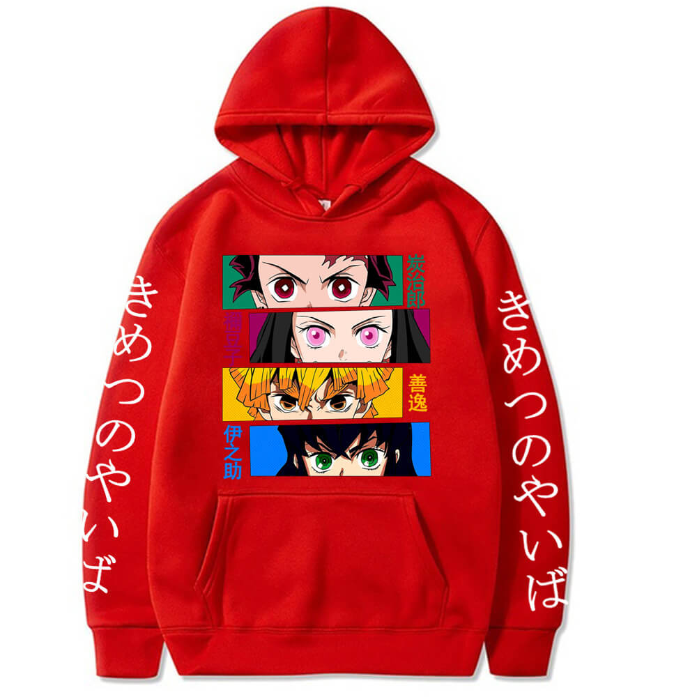 Demon slayer long Sleeves hoodie 7 colors