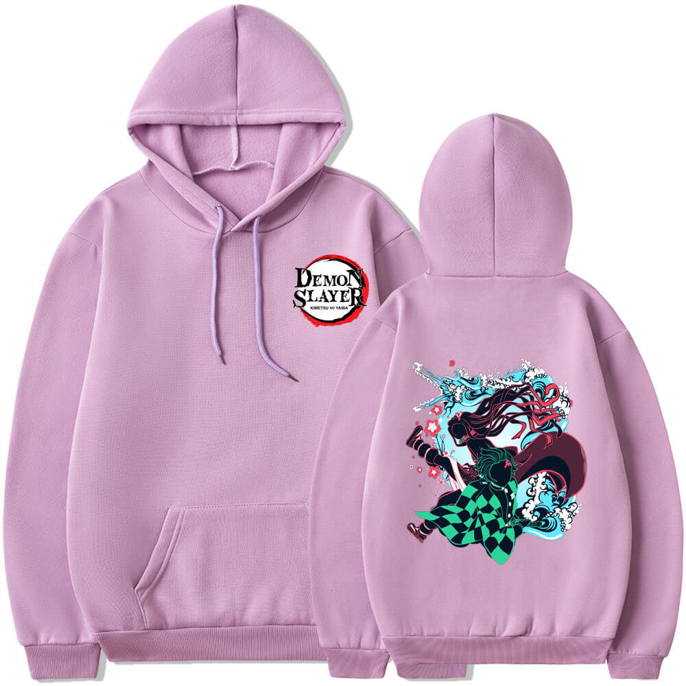 Demon Slayer Tanjiro Nezuko Long Sleeves Hoodie 6 colors