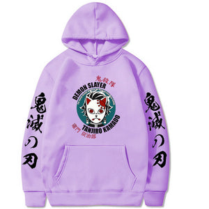 Demon slayer long Sleeves hoodie 8 colors