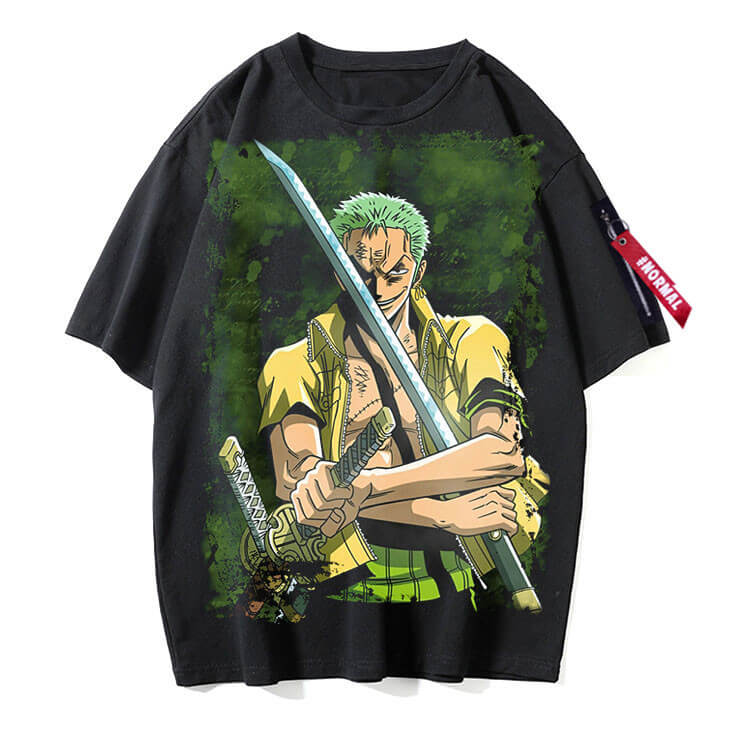 One Piece Roronoa Zoro short sleeves t-shirt 2 style