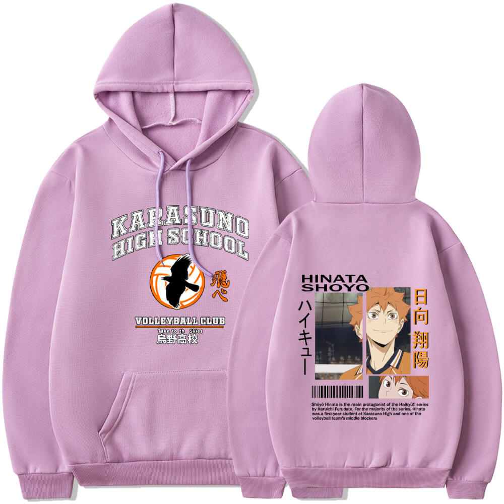 Haikyuu Hinata Shoyo Long sleeves hoodie 6 colors – Styleaxiom