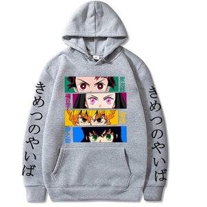 Demon slayer long Sleeves hoodie 7 colors