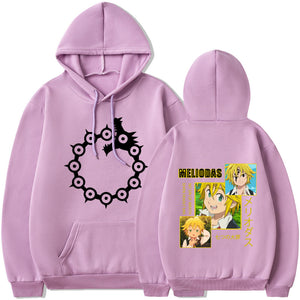 Seven Deadly Sins Long Sleeve Hoodie 6 colors