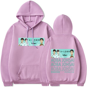 Haikyuu Aoba Johsai Long sleeves hoodie 6 colors