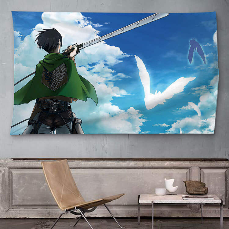 Attack on Titan Wall Hanging Tapestry Wall Décor