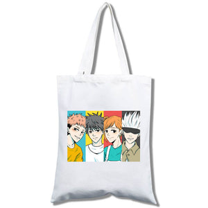 Jujutsu Kaisen Canvas Tote Bag Shopping Bag