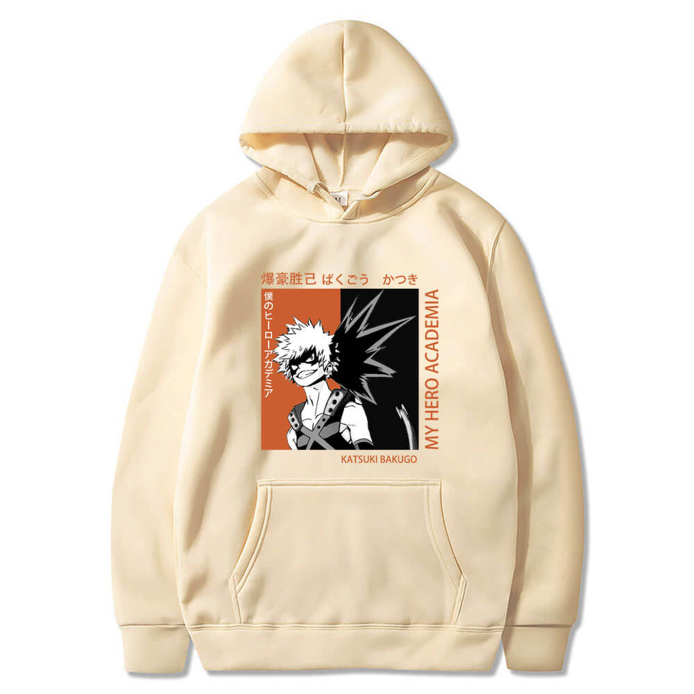 My Hero Academia Bakugou Katsuki long sleeves hoodie 6 colors