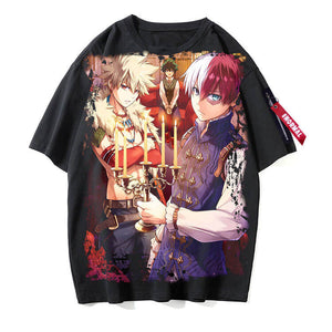 My Hero Academia Todoroki Shoto short sleeves t-shirt 4 style