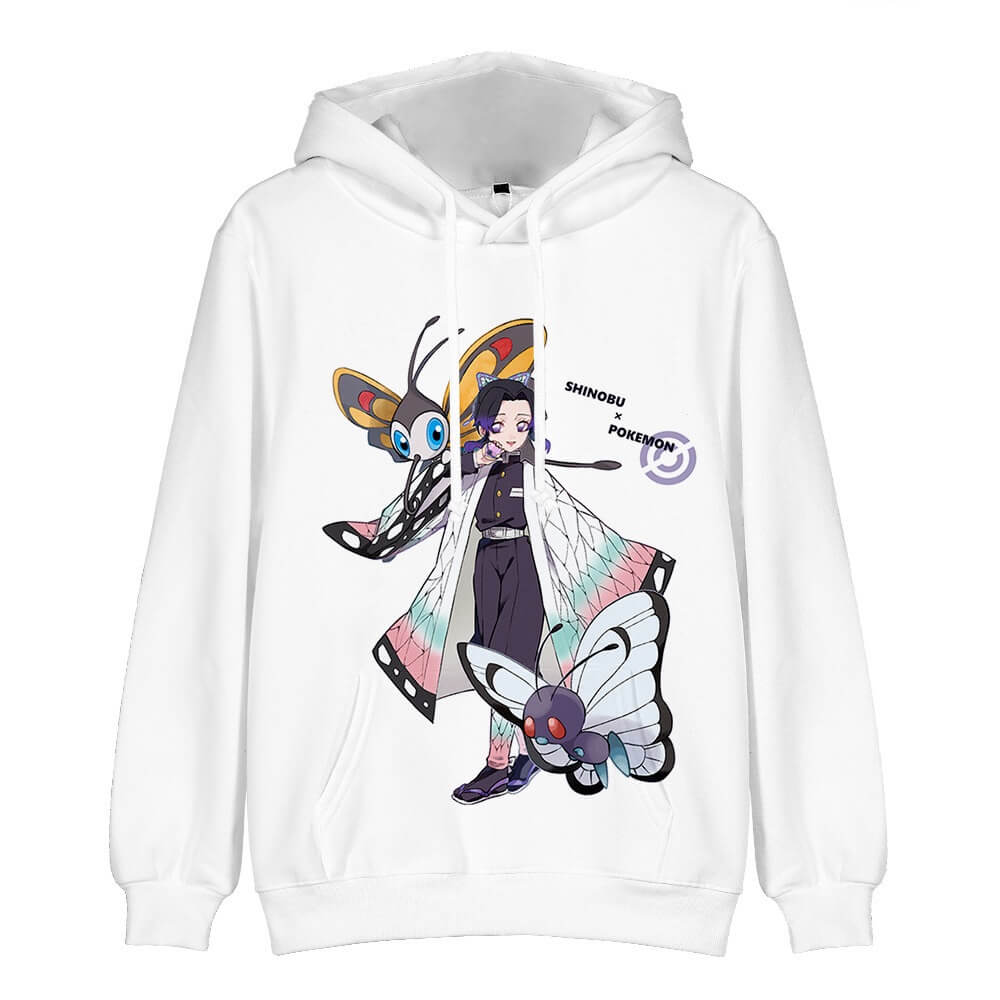 Shinobu x Pokemon long Sleeves hoodie