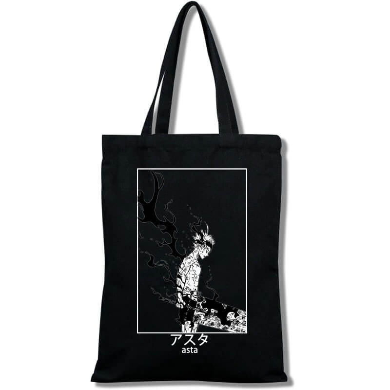 Black Clover Tote Bag Shopping Bag