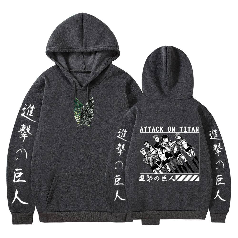 Attack on Titan long Sleeves hoodie 10 colors