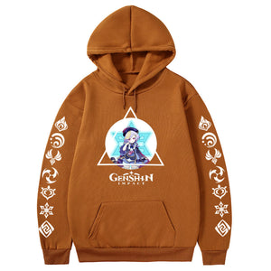 Genshin Impact long sleeves hoodie 10 colors