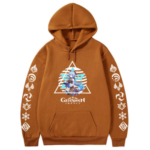 Genshin Impact long sleeves hoodie 10 colors
