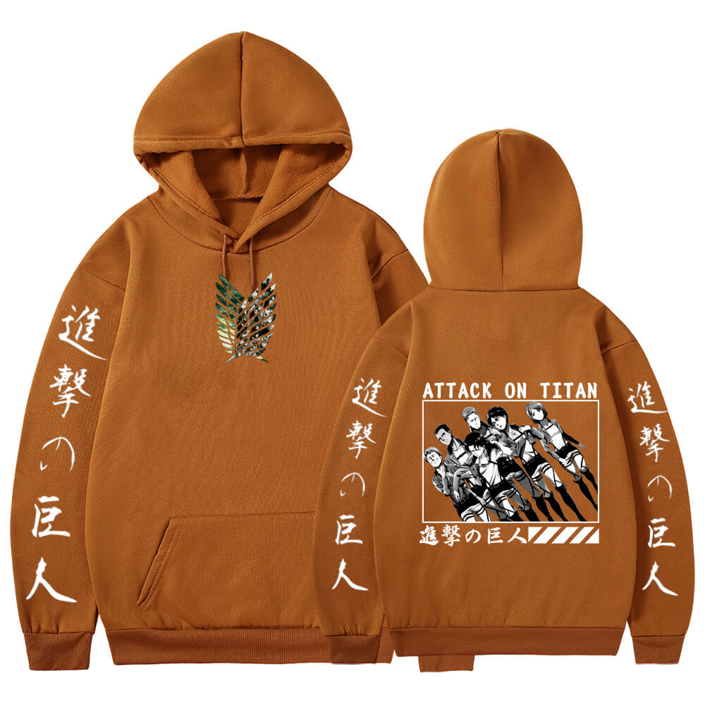 Attack on Titan long Sleeves hoodie 10 colors