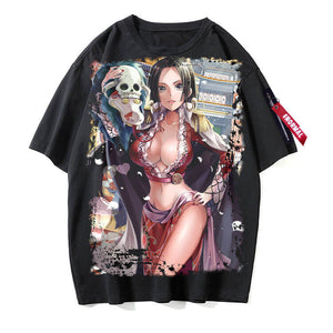 One Piece Boa Hancock short sleeves t-shirt