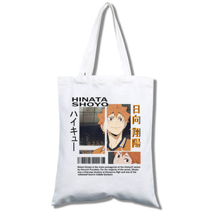 Haikyuu Canvas Tote Bag Shopping Bag