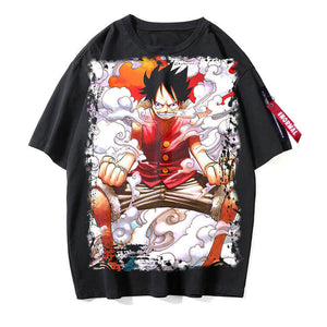 One Piece Luffy short sleeves t-shirt 3 style