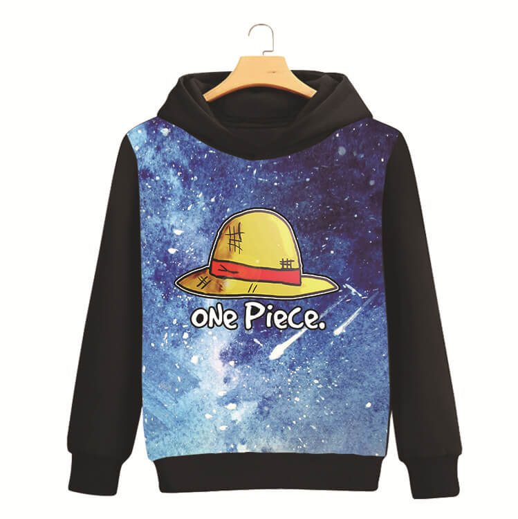 One Piece long sleeves hoodie 2 color