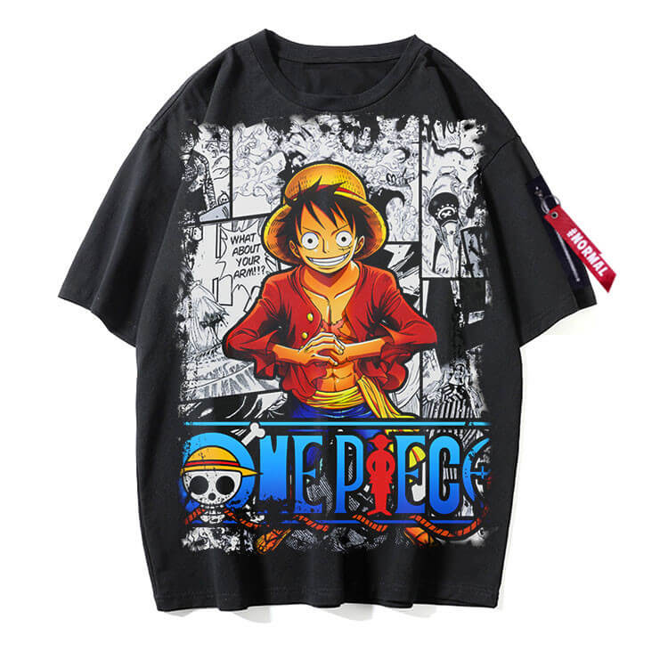 One Piece Luffy short sleeves t-shirt 3 style