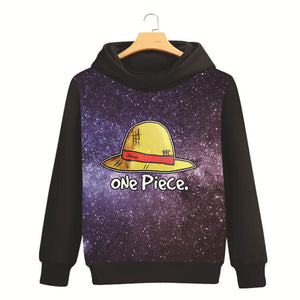 One Piece long sleeves hoodie 2 color