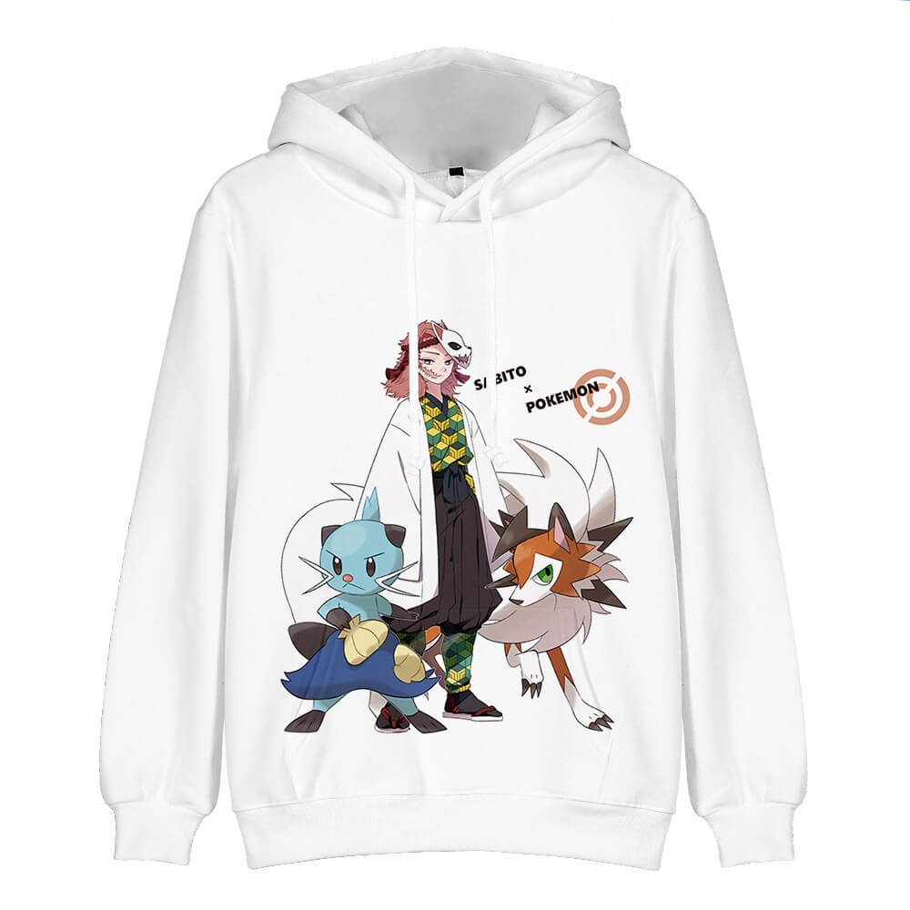 Sabito x Pokemon long Sleeves hoodie