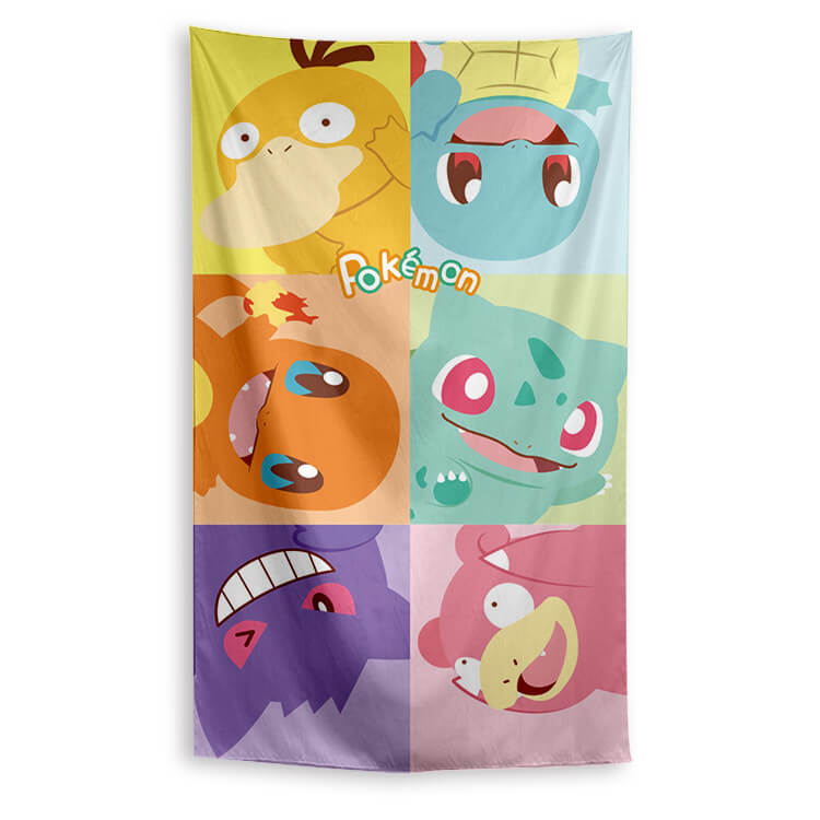 Pokemon Wall Hanging Tapestry Wall Decor