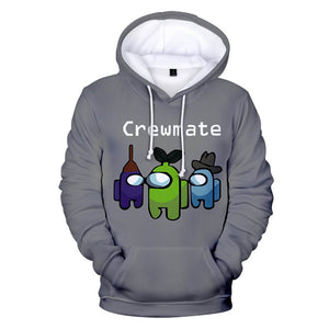 Among us Crewmate long Sleeves hoodie 6 colors